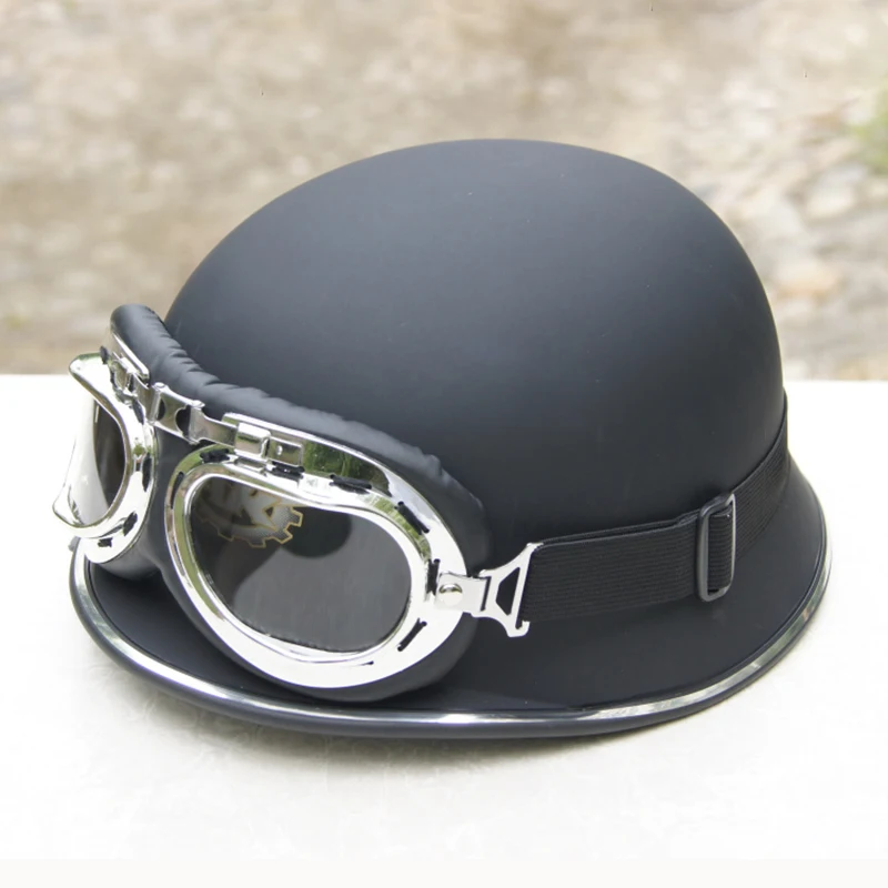 

Motorcycle half Helmet Moto helmets Motorbike Dirt Bike Mens Helmets motorcycle Glasses