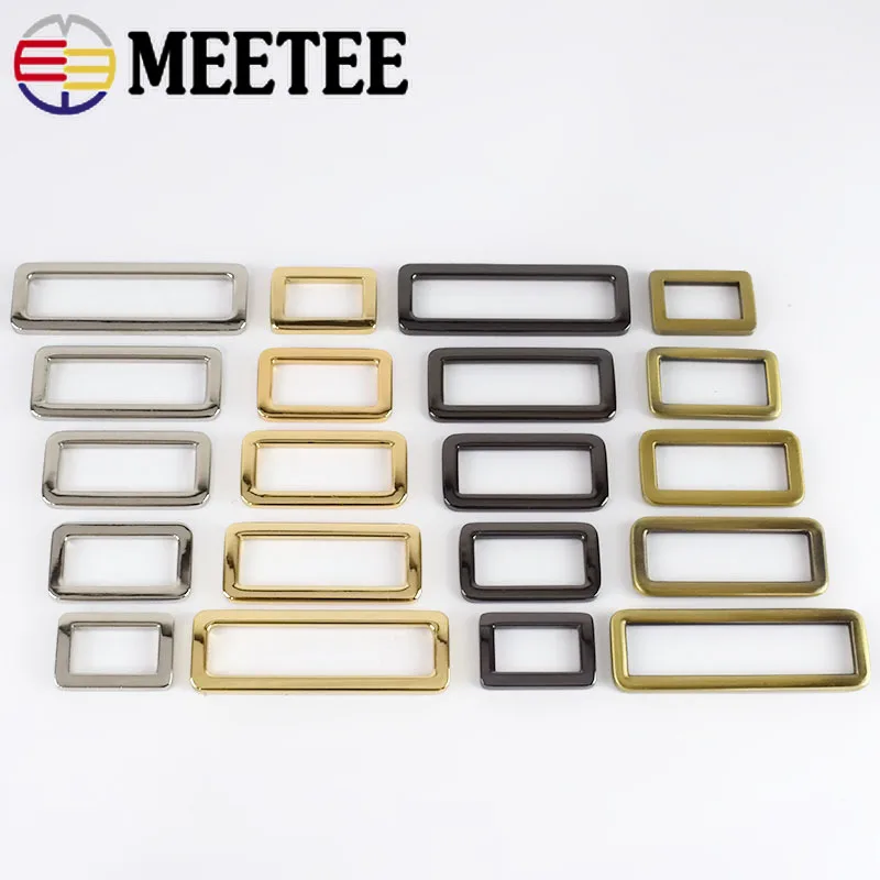 Металлические застежки для сумок Meetee 5/10 шт. регулируемые пряжки ремня рюкзака