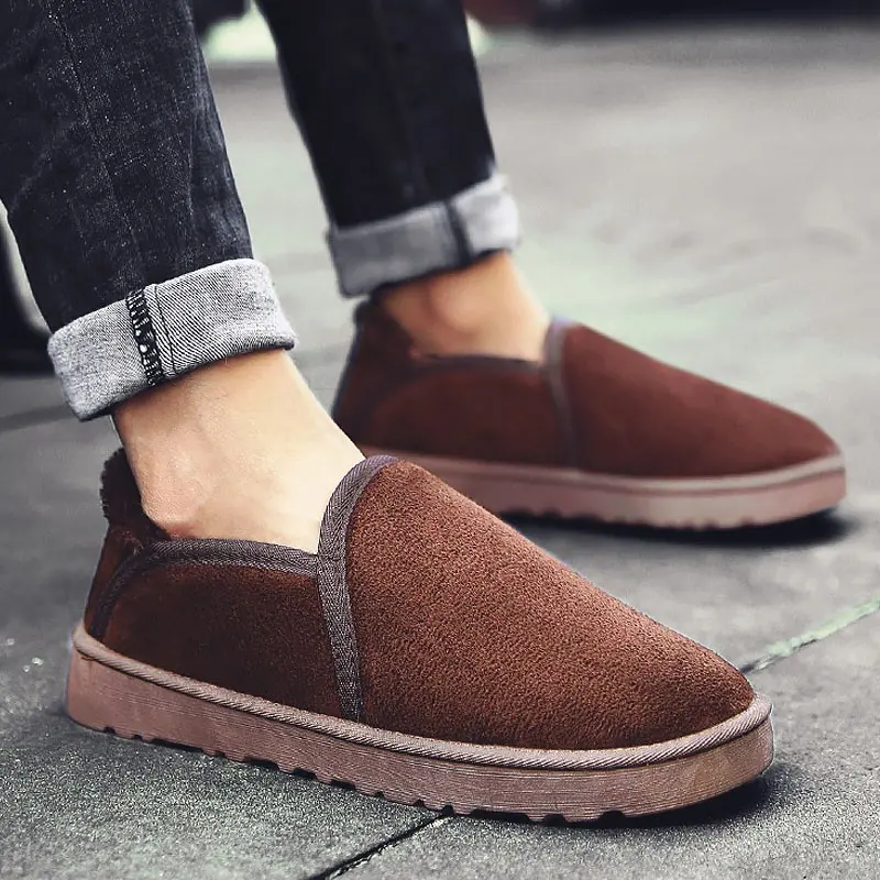 

Thick plush winter boots women ankle boots comfortable light lazy flats winter shoes woman 2021 new fashion women snow boots