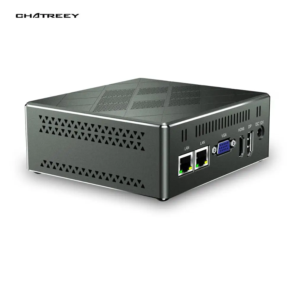 Безвентиляторный мини ПК Chatreey CK6 Intel Core i5 5275u настольный компьютер с поддержкой