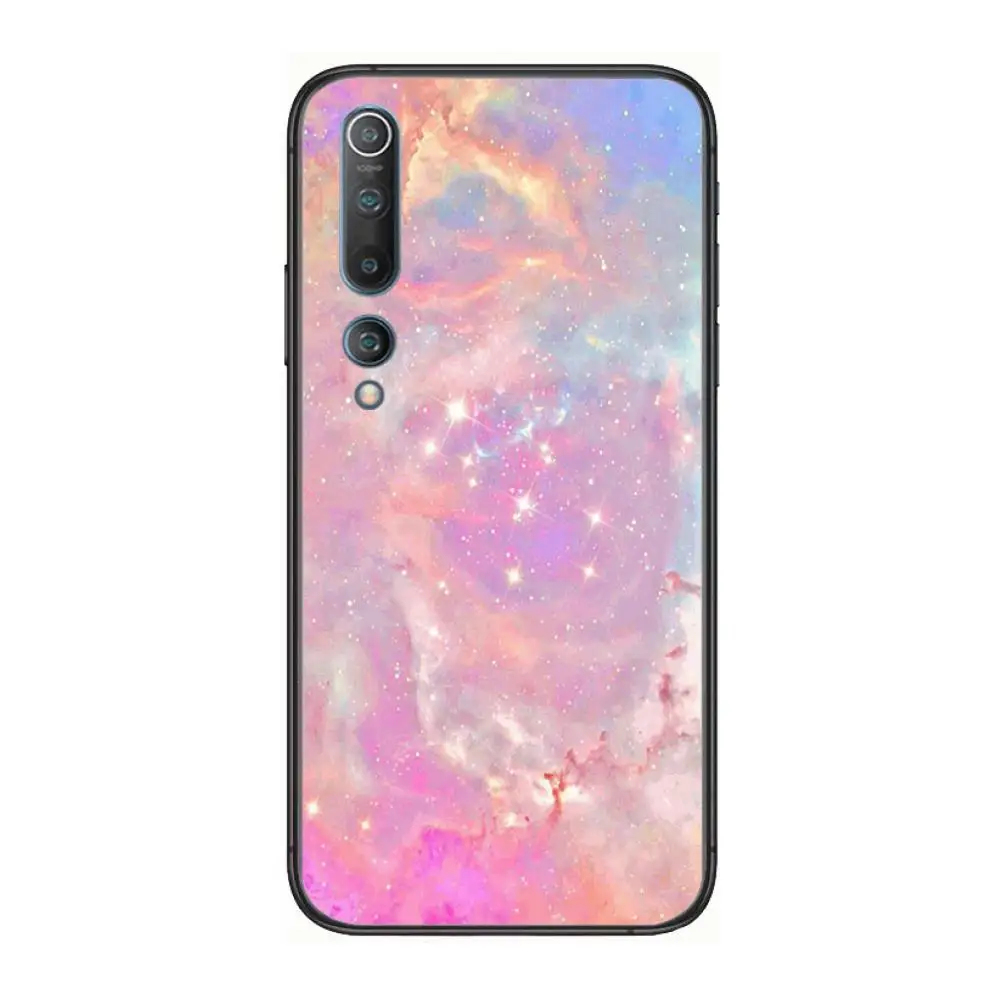 

luminescence Phone Case For xiaomi mi11 5g 10 liti Ultra 9Pro SE 3 8 Note Anime Black Cover Silicone Back Pretty tpu