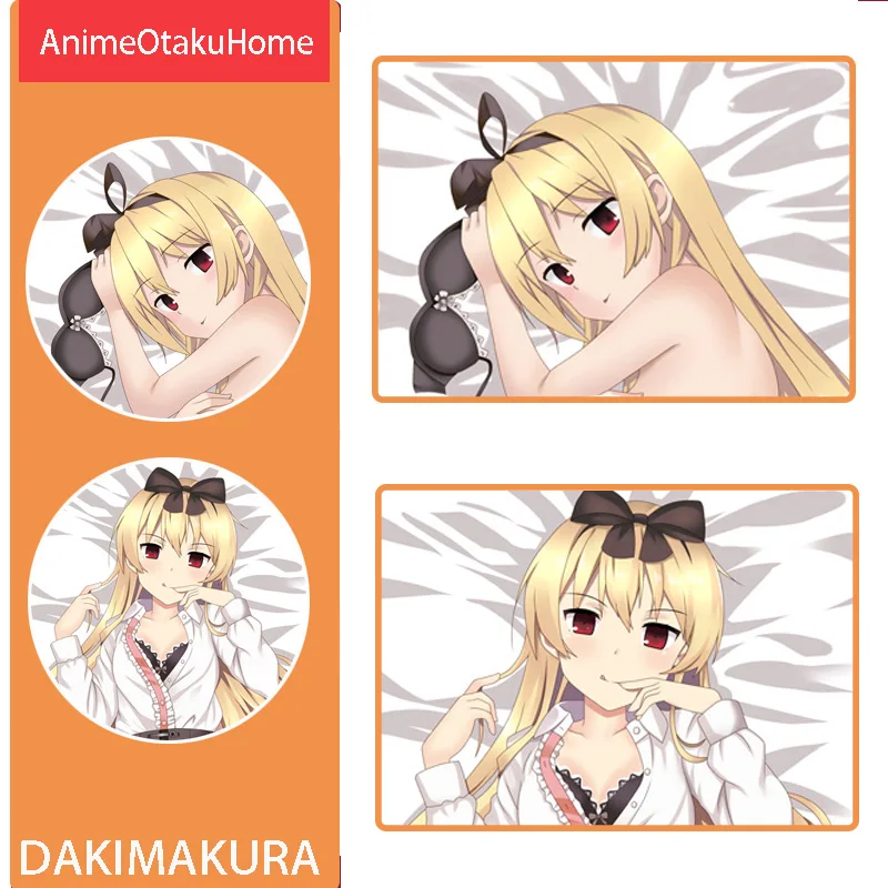 

Аниме арифурета: от привычного к сильнейшей в мире наволочка Юэ, чехол для подушки для обнимания, постельное белье Otaku Подушка «Dakimakura», чехол