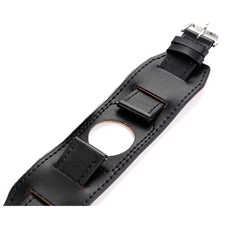 20 22mm Genuine Leather watch Band For Samsung Galaxy Watch 46mm42 strap Gear S3 Cuff Bracelet Replacement amazfit 2/3 Wristband | Наручные