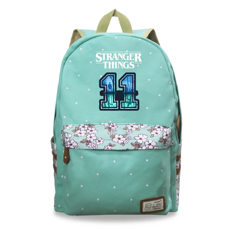 Mochila Stranger Things 8 14 Аниме Рюкзак Tassen Sac Dos Цветочный рюкзак Trave Plecak тетрадь школьные
