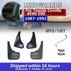 4 шт., литые Брызговики для Toyota Corolla E90 AE90 AE92 1987 - 1992