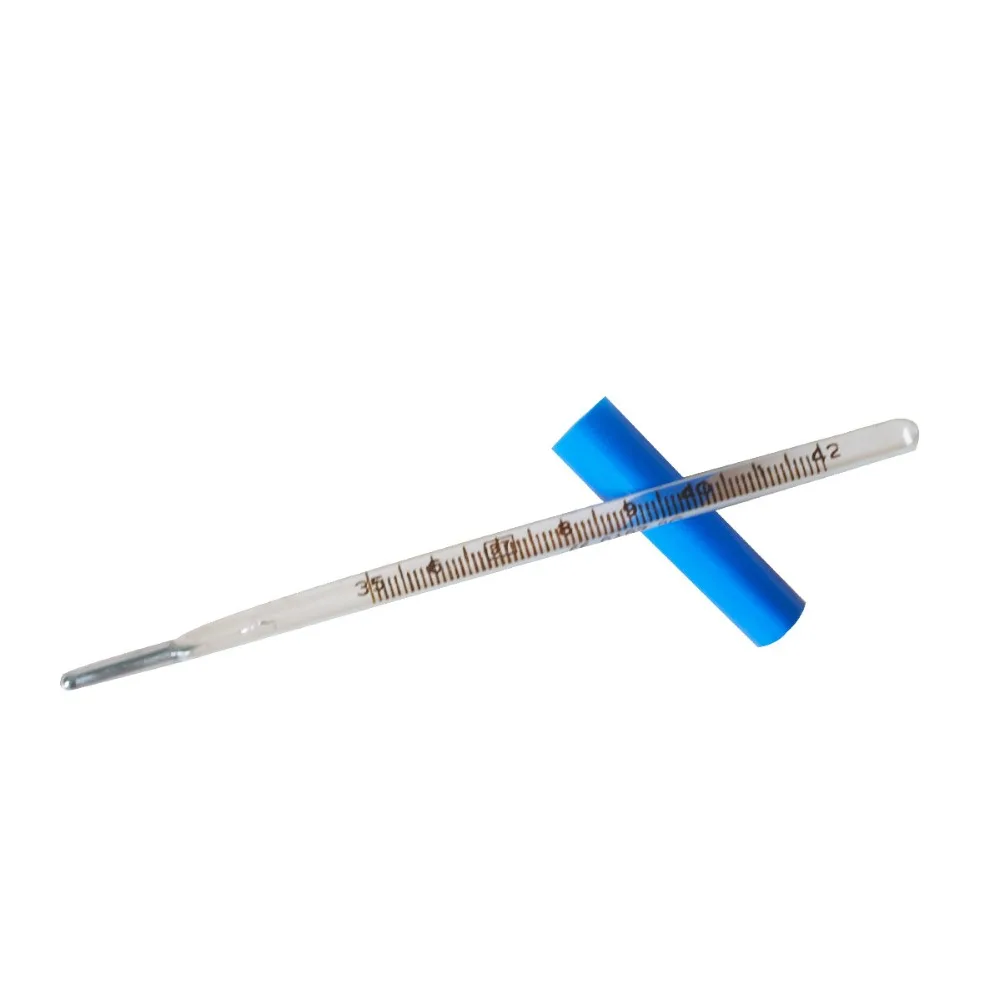 10 pcs/pack Medical Glass Mercury Thermometer To Measuring Body Temperature Home Ourdoor Health fever monitor Tools | Спорт и
