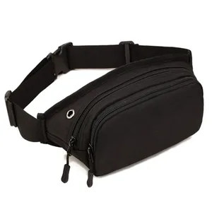 Мужская нейлоновая поясная сумка, водонепроницаемая нагрудная сумка-мессенджер в стиле милитари