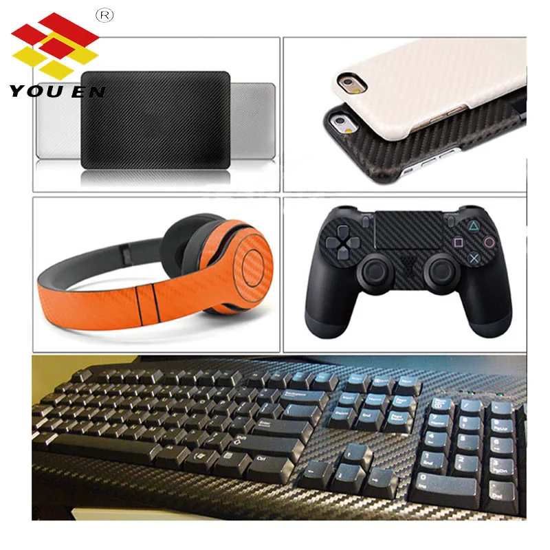 

YOUEN 30cm*127cm DIY 3D Carbon Fiber Vinyl Car Wrap Sheet Roll Film Car Styling Motorcycle Car Stickers Decal Car Accessories