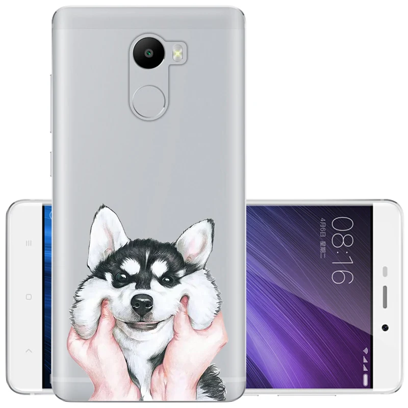 CROWNPRO Мягкий ТПУ для 16 Гб Xiaomi Redmi 4 чехол силиконовый чехол для телефона защитный чехол для Redmi 4 чехол s - Цвет: HSQ