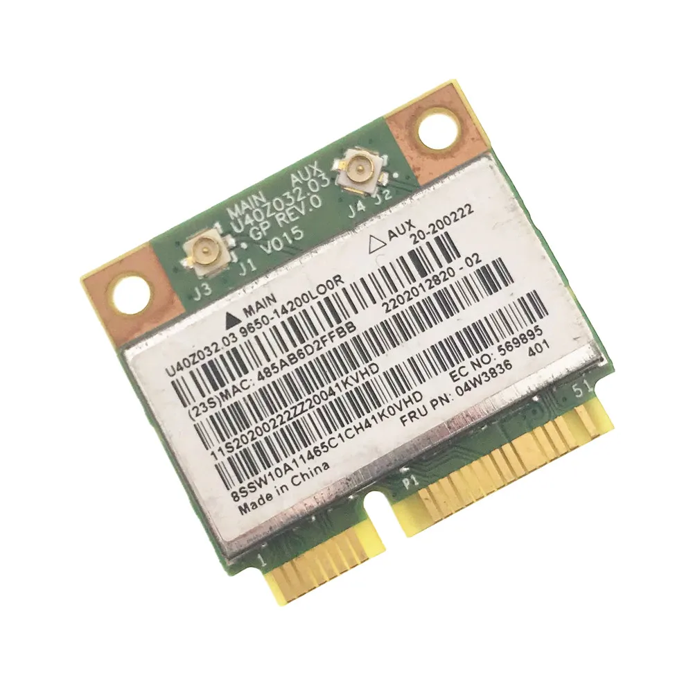 Беспроводная Wi-Fi-карта BCM943142HM BT4.0 04W3836 для Lenovo G400 G410 G500 G510 G405 G505 E431 E531 - купить по