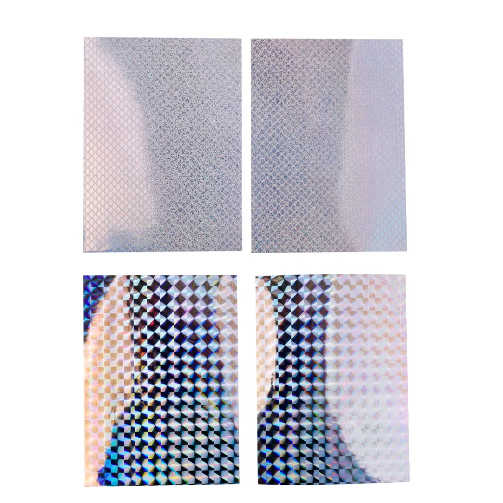 4 шт. светоотражающая Голографическая лента для приманки 3 9X2 9 дюймов | Спорт и