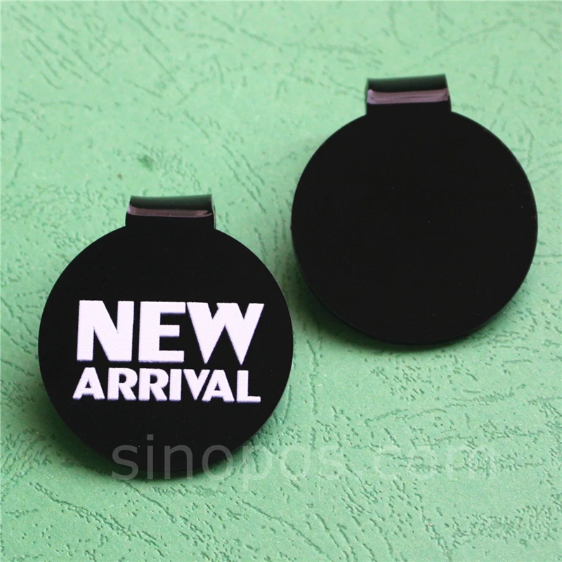 Акриловый зажим Новое поступление знак сумка ботинки рекламная этикетка ценник