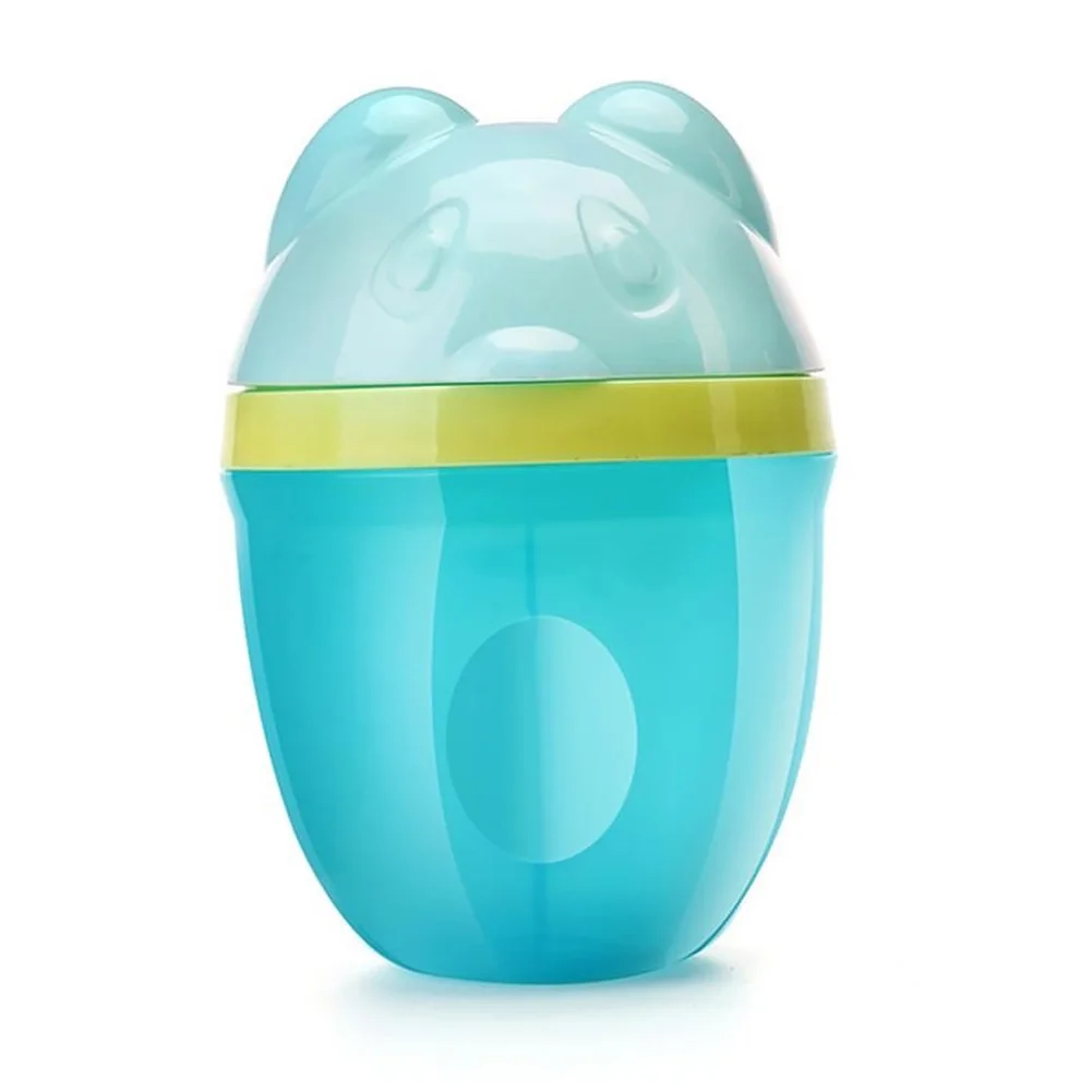 Дорожный милый дозатор для детского питания с 3 сетками вращающийся