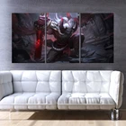 Плакат из игры Лига Легенд Aatrox (Демон глаз), картины на холсте, Настенный декор для комнаты, ВИНТАЖНЫЙ ПЛАКАТ без рамки