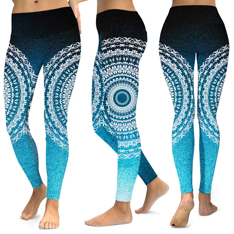 Бесшовные леггинсы с высокой талией Леггинсы пуш-ап спортивные женские штаны для