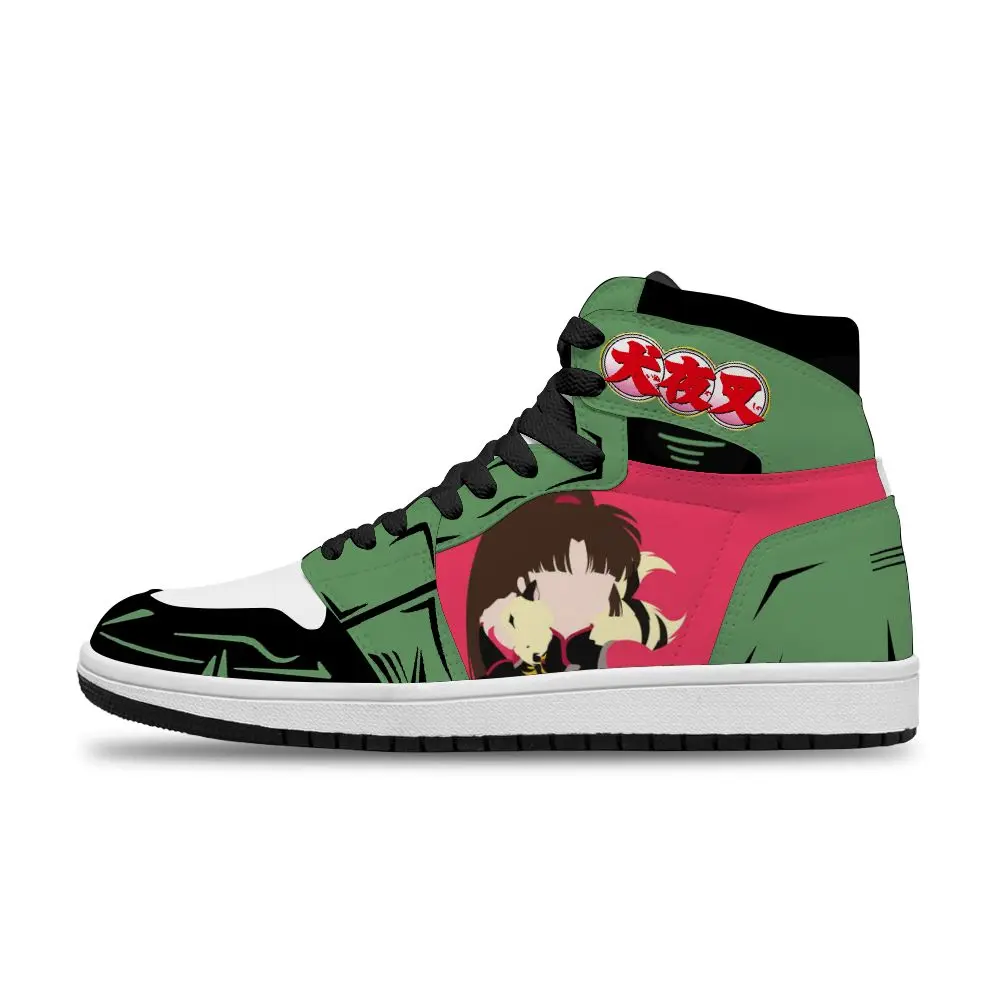 

2021 Japanese Hot Anime Inuyasha Sango Diy Customized Sports Non-Slip Leisure Shoes For man Unisex Fashion Sneakers