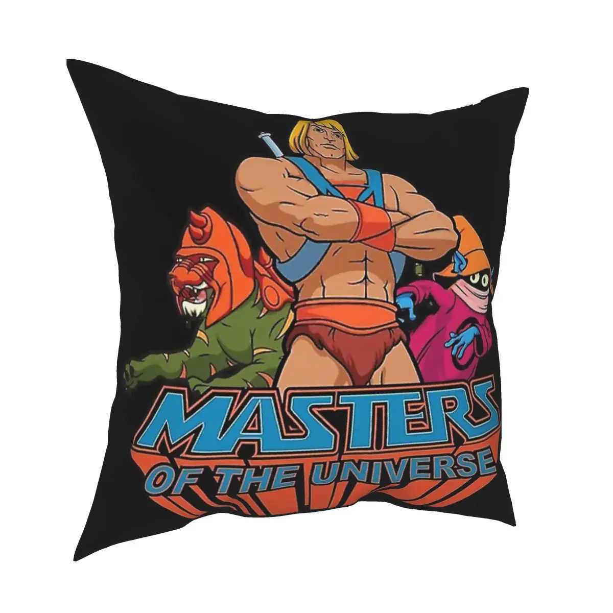 

Домашний декор He Man Masters Of The наволочка с рисунком Вселенной, аниме, ретро подушки, декоративная подушка для гостиной, двусторонняя печать