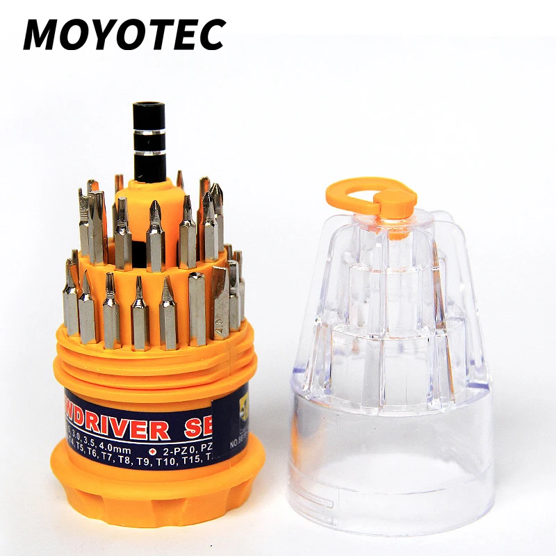 

MOYOTEC 3pcs Screwdriver Set Household Combination Universal Mini Screwdriver Kit Dismountable Antiskid Repair Hand Tools