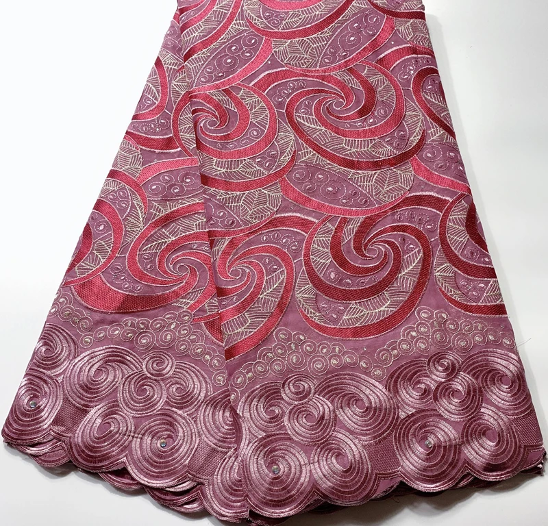 Швейцарская вуаль хлопковая кружевная ткань 2022 африканская швейцарская кружева