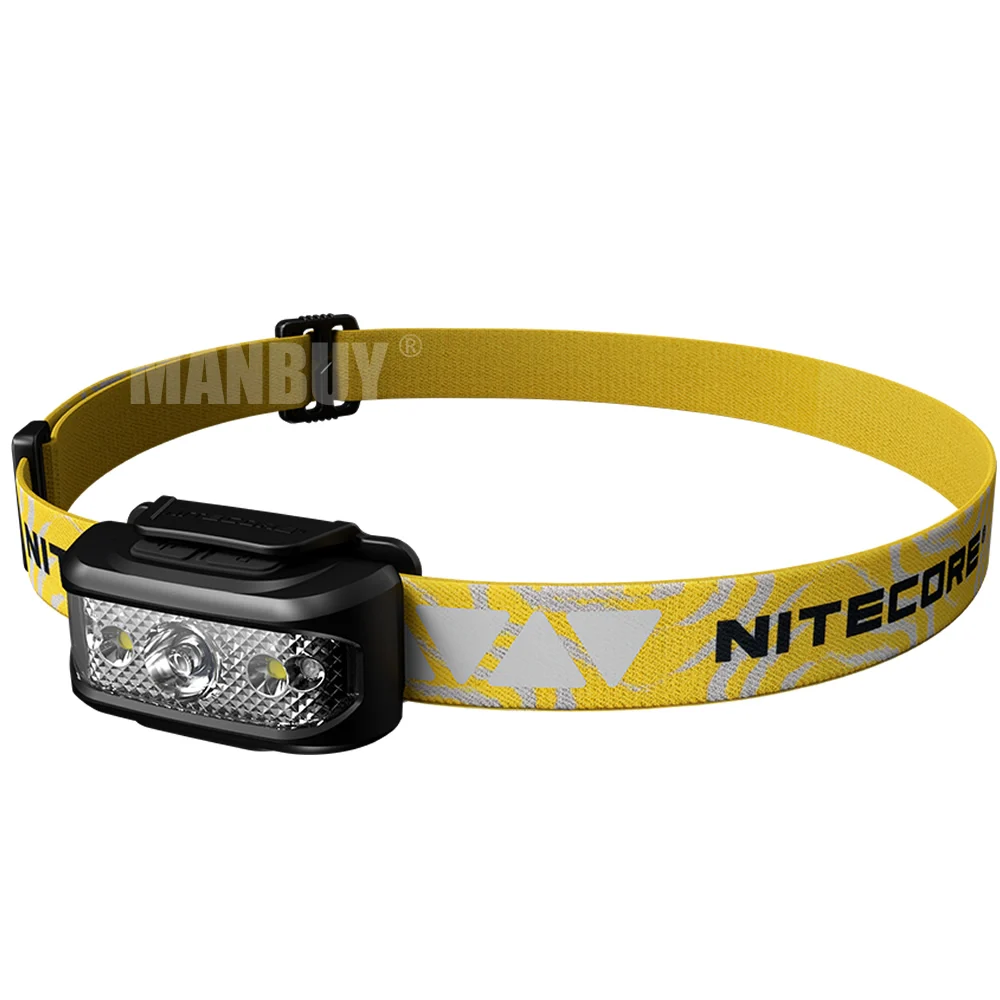 Налобный фонарь NITECORE NU17 перезаряжаемый с тройными выходами на 3-130 люмен