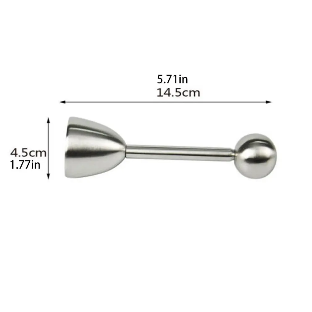 

Metal Egg Scissors Egg Topper Cutter Shell Opener Stainless Steel Boiled Egg Open Creative Kitchen Tools Set