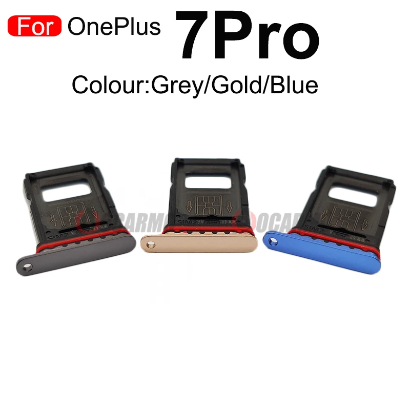 Одна двойная SIM-карта для OnePlus 7 Pro 7T 1 + Nano Sim держатель карт лоток Слот Запасная