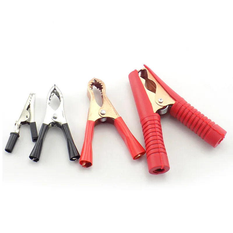 Электрические зажимы типа Аллигатор для автомобиля аккумулятора тестовый зонд