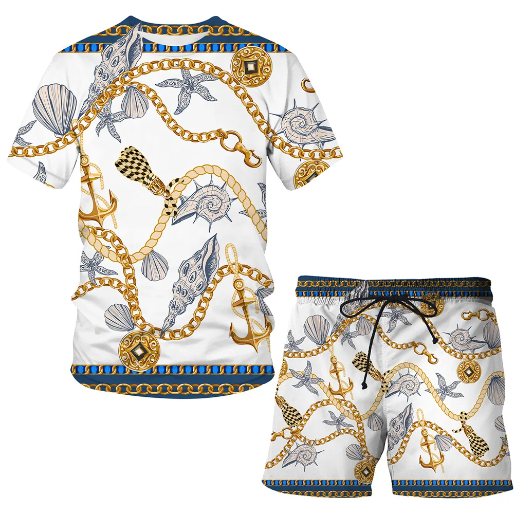 

Summer hot sale 3DT shirt flowers blooming wealth printing youth sports suit clothes men and women sports and leisure short-slee