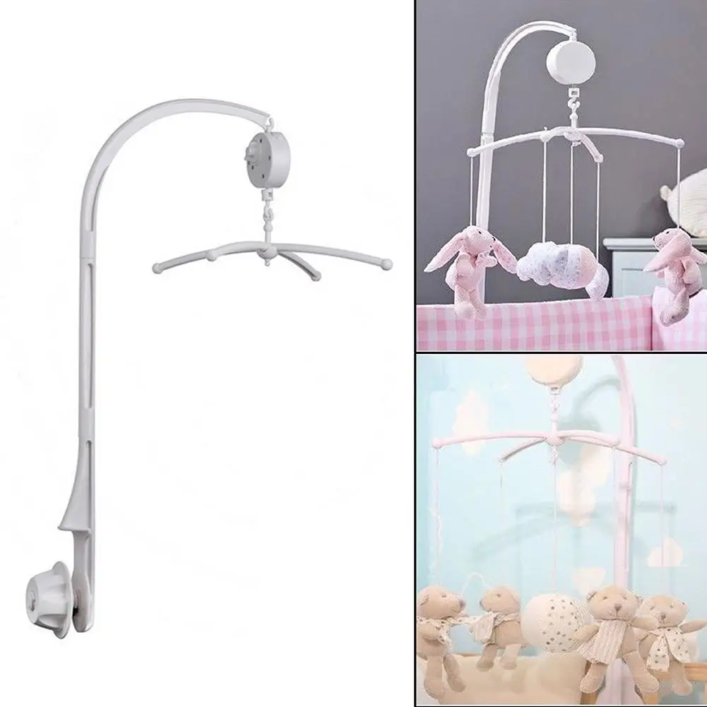 

DIY Baby Crib Bed Bell Holder Toy Arm Bracket Wind-up Music Box Hanging Stand Universal Children's Song Lullaby Music Bed Bell
