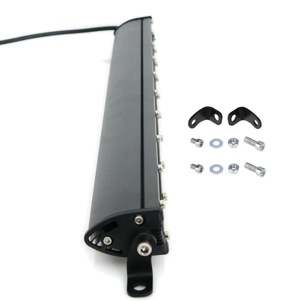 

High Intensity Light Bar LED Beads Single Row Super Bright Super Slim With Mounting Bracket