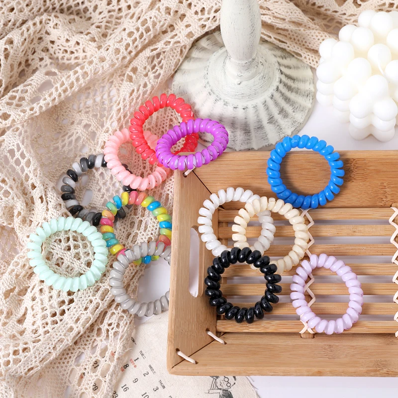 Женские резинки для волос конский хвост разноцветные телефона 5 шт./компл. см| |