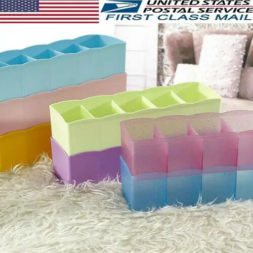 Новинка 5 сеток коробка для хранения корзина гардероба органайзер женщин и