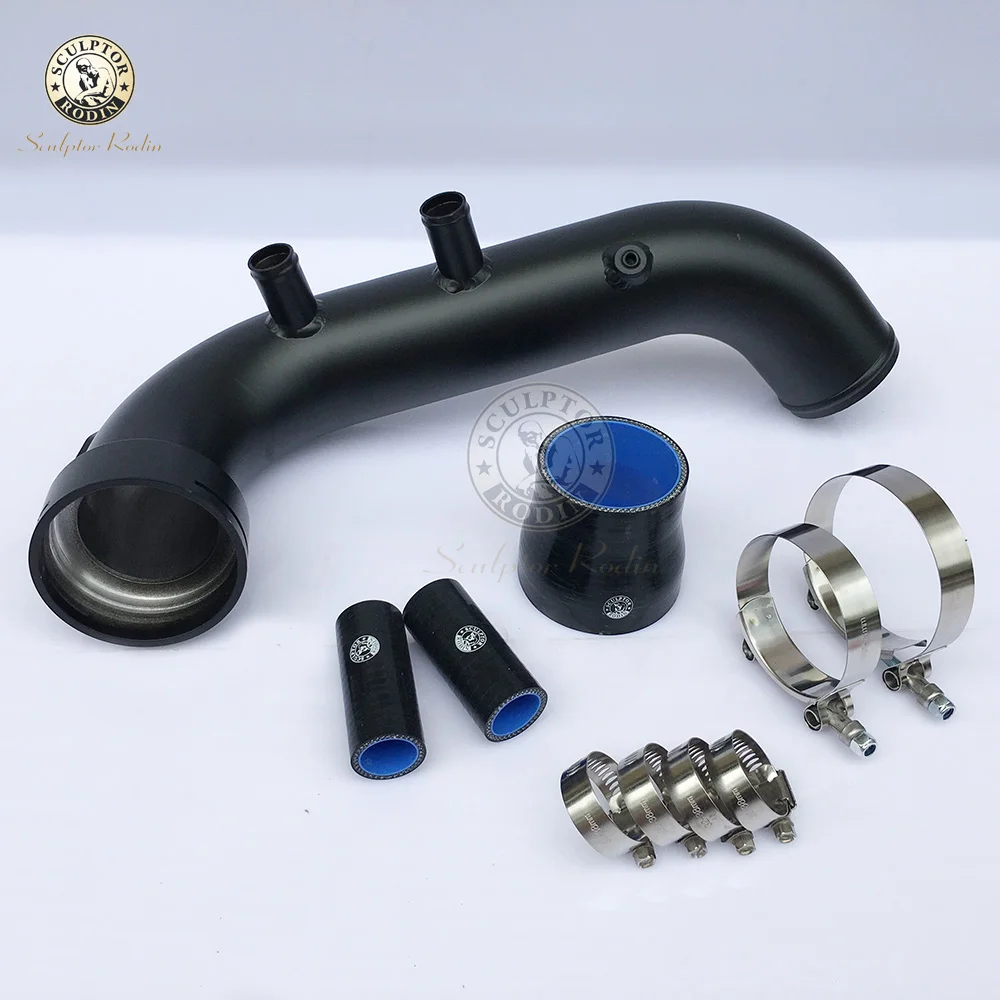 

IntakeTurbo Charge Pipe Cooling Kit For BMW N54 BLACK