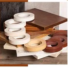 Клееный ПВХ Edgeband кромкооблицовочная кромка для деревянного кухонного шкафа 40 мм 28 мм x 10 м 1,5 мм толстое деревянное зерно
