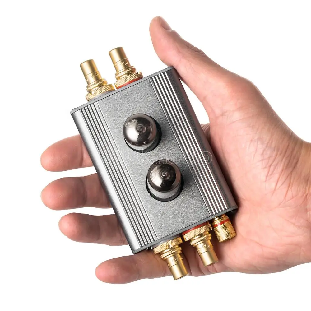 Вакуумный мини усилитель Douk Audio 6J1 MM / MC RIAA Phono Hi Fi проигрыватель класса A с