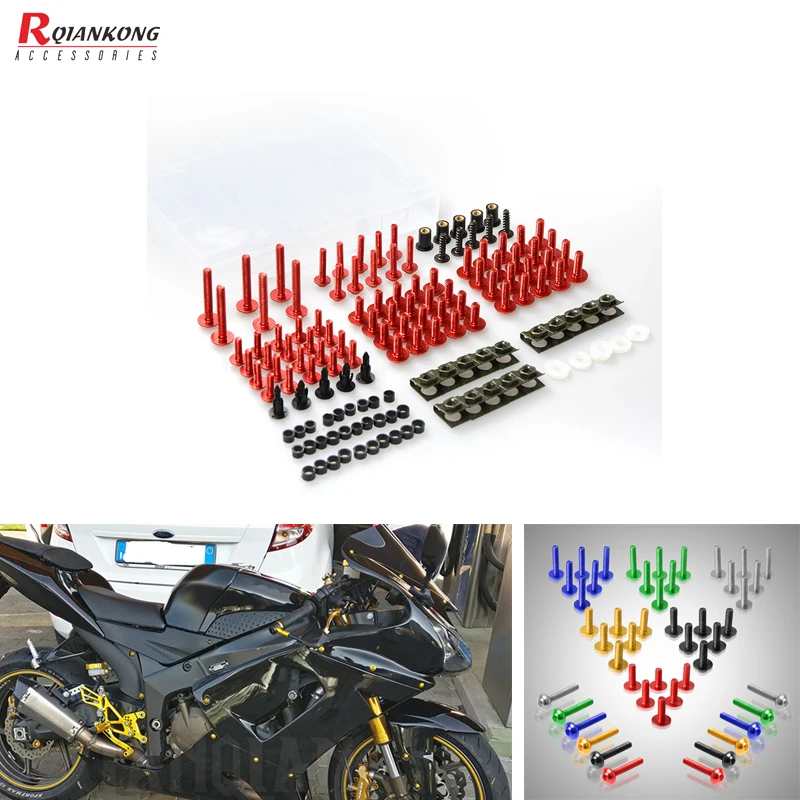 Винт обтекателя мотоцикла болт ветрового стекла для Honda CBR 600 F4i CBR1000RR CB400 VFR800