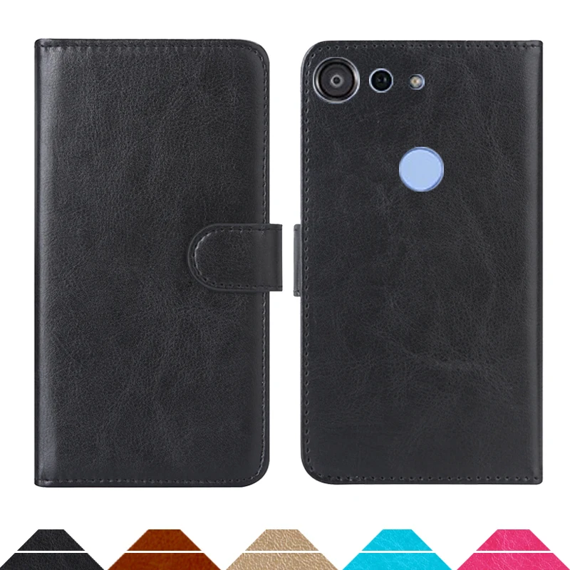 

Luxury Wallet Case For Kyocera Android One S6 PU Leather Retro Flip Cover Magnetic Fashion Cases Strap