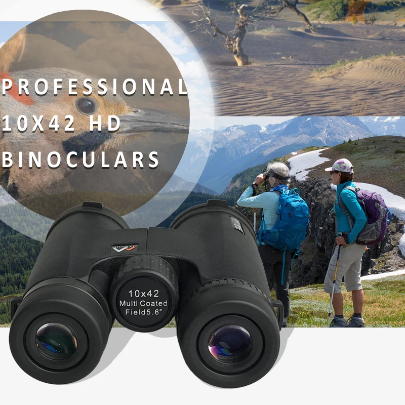 Охотничий бинокль профессиональный водонепроницаемый Монокуляр с зумом Bak4