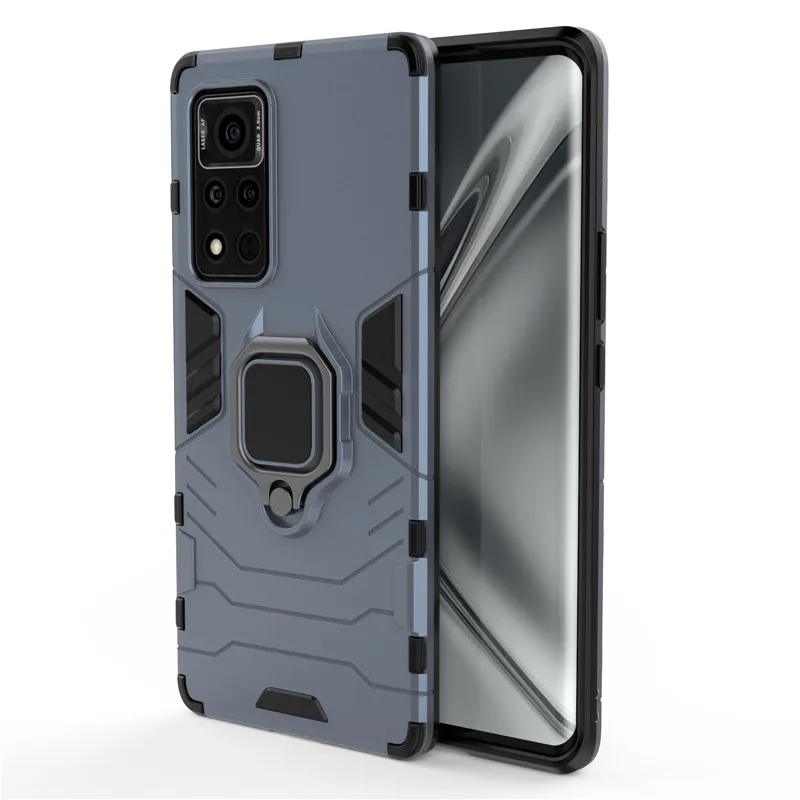 

For Honor V40 Case For Honor V40 V30 30 X10 9X 10X Lite Cover Armor PC Shockproof Silicone Protective Phone Bumper For Honor V40