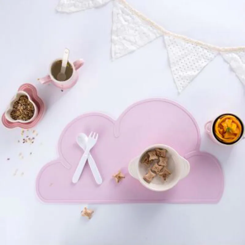 1 шт. коврик для детской доски в форме облаков пищевой силиконовый Настольный