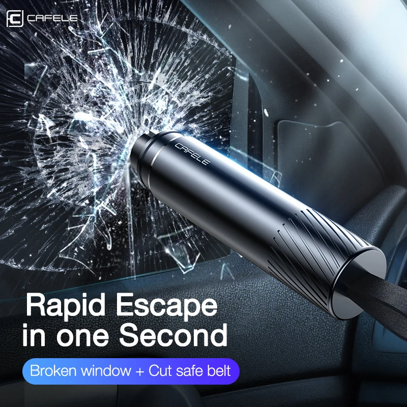 Cafele Мини Авто безопасности молоток ремень резак стекло окна Выключатель