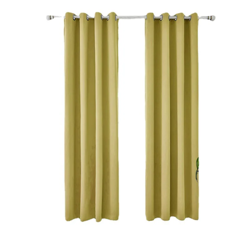 

2022 Hot Sale Popular High-precision Blackout Floating Curtains for Living Room Bedroom Wondow Curtain