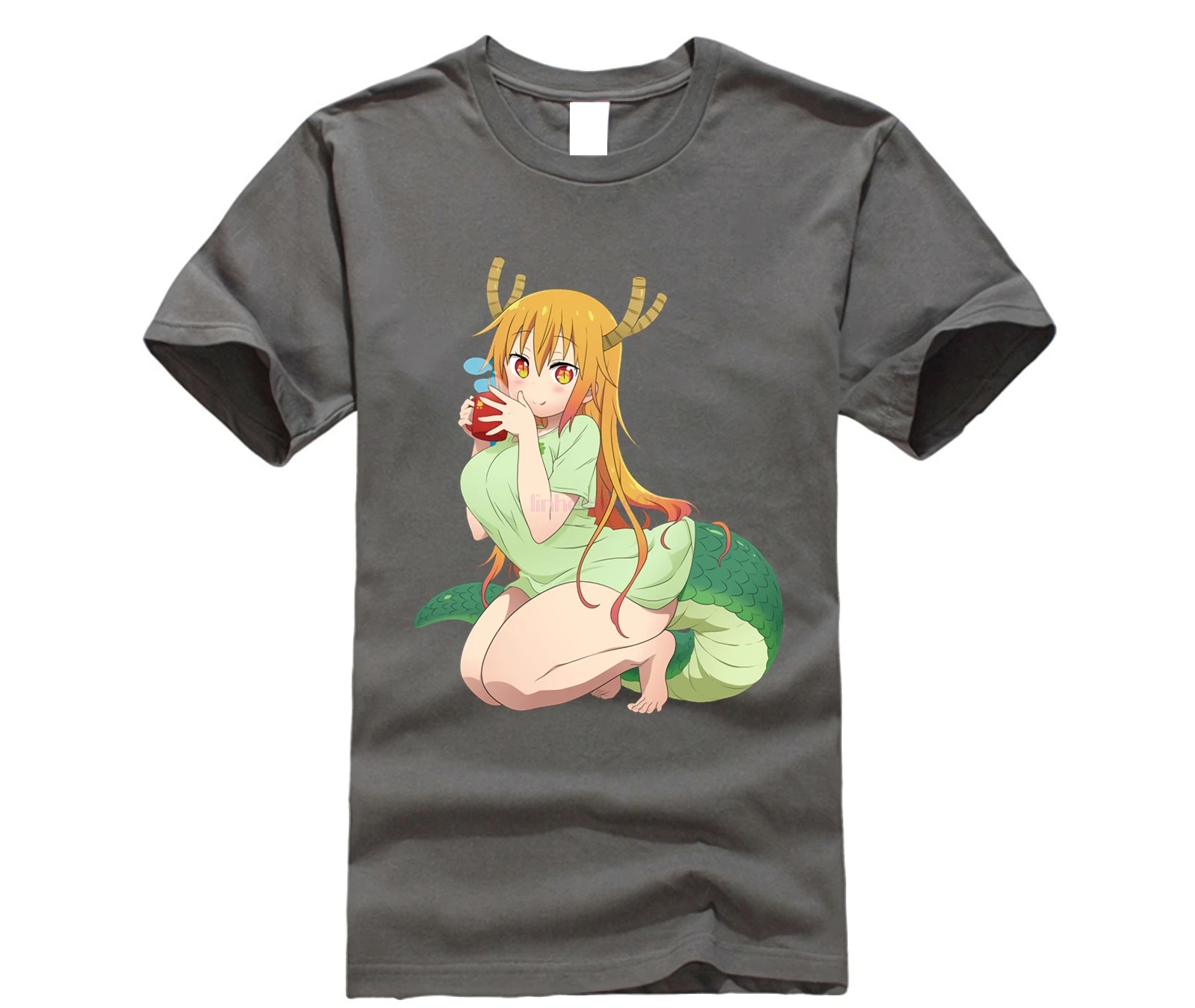 Забавная Мужская футболка Morning Tohru Miss Kobayashis Dragon Maid|Мужские футболки| |