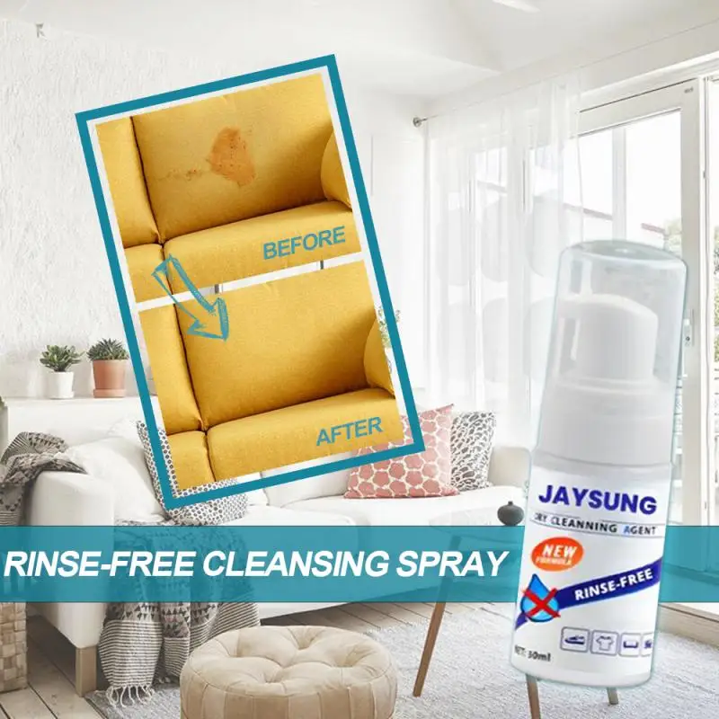 30 мл Многоцелевой пены примочка для химчистки одноразовые стойкие Красители