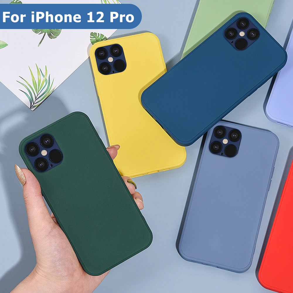

Liquid Silicone Phone Case For iPhone 12 11 Pro Max Original Official Soft Case For iPhone XR XS Max 7 8 Plus SE 2020 Cover Case