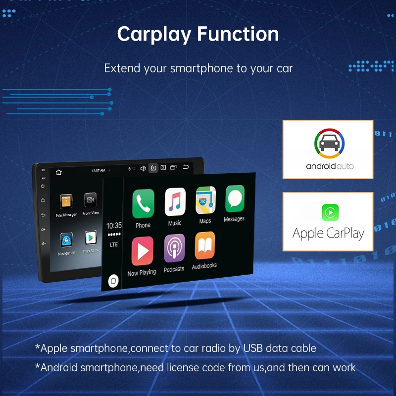 9 дюймов Android 10.0 ОЗУ 4 Гб ПЗУ 64 ГБ для Toyota Camry 2007-2011 Автомобильный Dvd Gps-навигатор