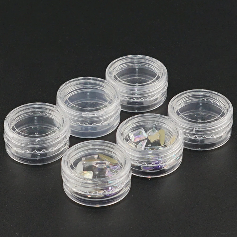 12 шт./компл. дизайн ногтей пустые баночки коробка для бутылочек контейнер дизайна