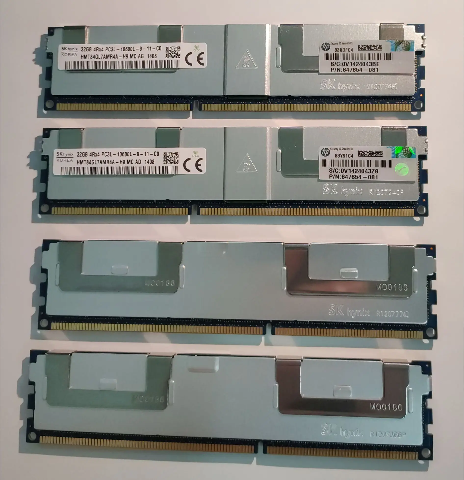 647903-B21 664693-001 647654-081 32G 4Rx4 PC3L-10600L DDR3 1333 ECC REG LRDIMM | Компьютеры и офис