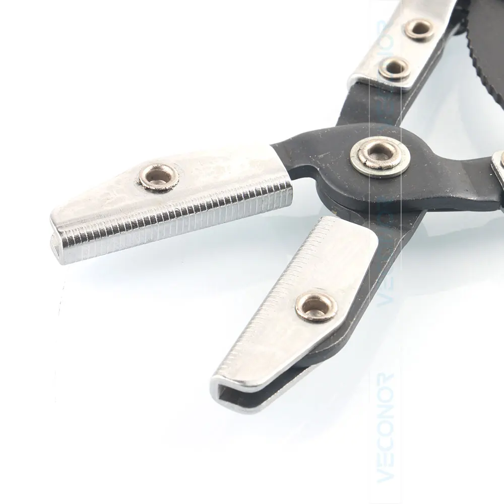 

3Pcs Flat Nose Long Hose Clamping Pliers Set Oil Pipe Sealing Plier Opening Width 18mm 20mm 32mm