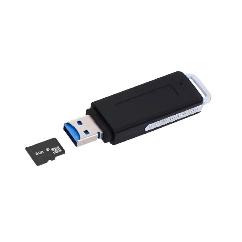 Цифровой диктофон 2 в 1 с usb-драйвером 4 ГБ 8 16 U флеш-диск портативный для записи ПК